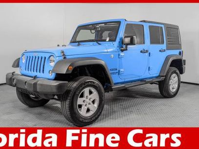 Used 2017 Jeep Wrangler Unlimited Sport w/ Quick Order Package 24S
