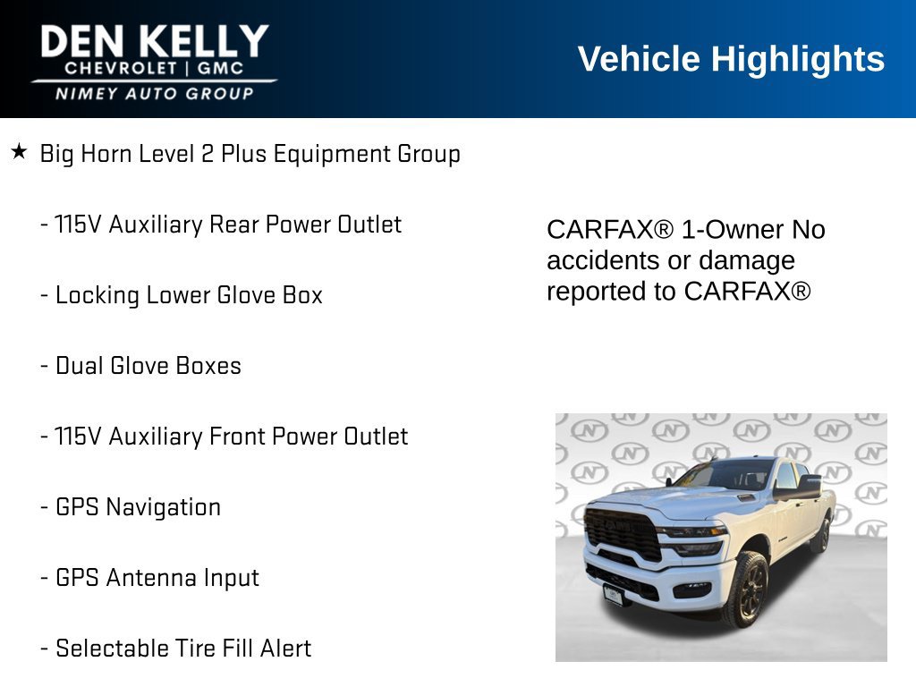 Used 2025 RAM 2500 Big Horn AWD/4WD image 16