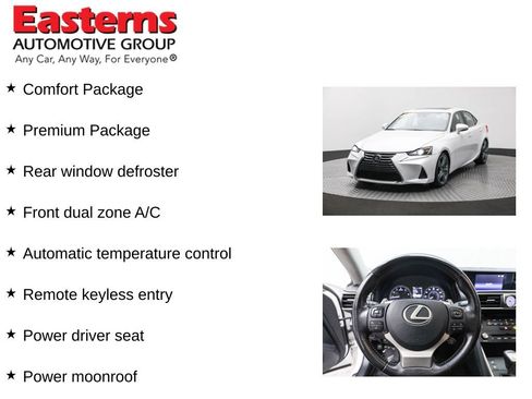 Used 2018 Lexus IS 300 AWD w/ Comfort Package image 11