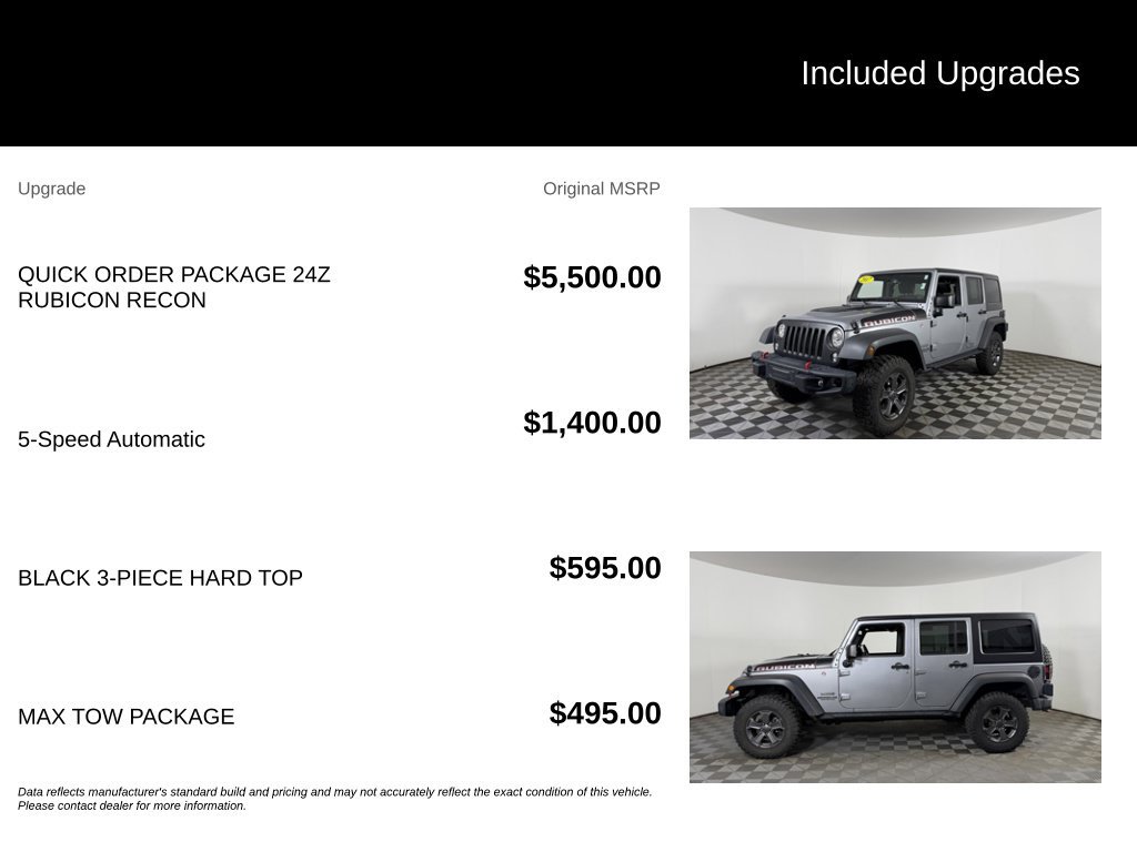 Used 2017 Jeep Wrangler Unlimited Rubicon AWD/4WD image 6