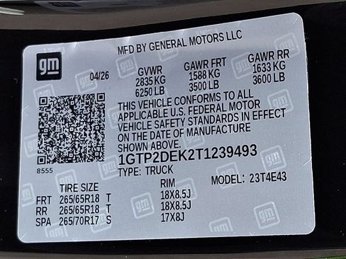 New 2026 GMC Canyon AT4 AWD/4WD image 17