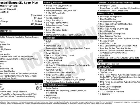 New 2026 Hyundai Elantra SEL Sport FWD image 14