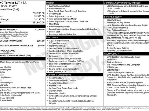 Used 2020 GMC Terrain SLT w/ Preferred Package FWD image 4