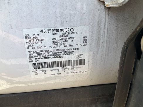 Used 2020 Ford Explorer XLT RWD image 18