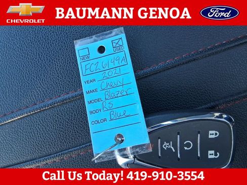 Used 2021 Chevrolet Blazer RS w/ Enhanced Convenience Package FWD image 29