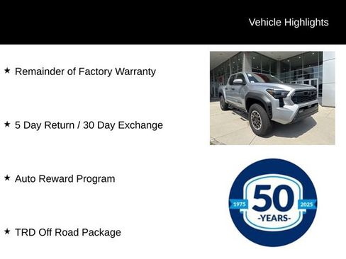 Used 2025 Toyota Tacoma TRD Off-Road AWD/4WD image 8