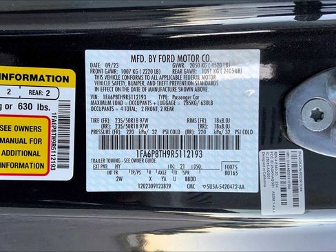 Used 2024 Ford Mustang Coupe image 55