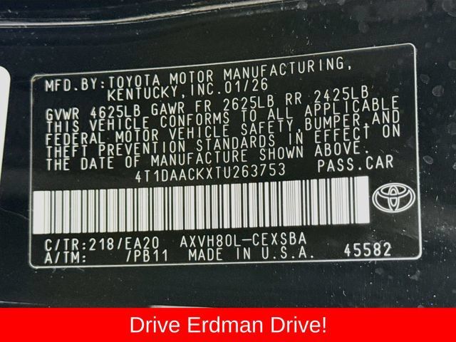 Used 2026 Toyota Camry SE FWD image 32