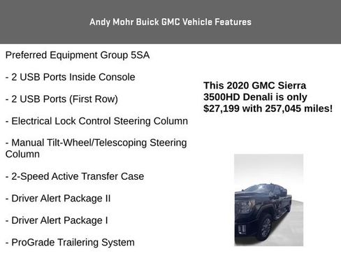 Used 2020 GMC Sierra 3500 Denali w/ Technology Package image 14