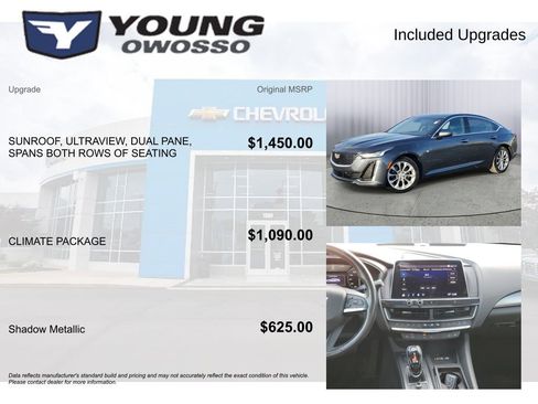 Used 2020 Cadillac CT5 Premium Luxury w/ Climate Package image 4