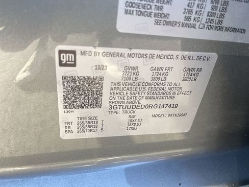 Certified 2024 GMC Sierra 1500 SLT image 34