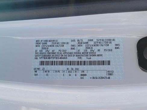 New 2026 Ford F350 XL w/ STX Appearance Package image 15