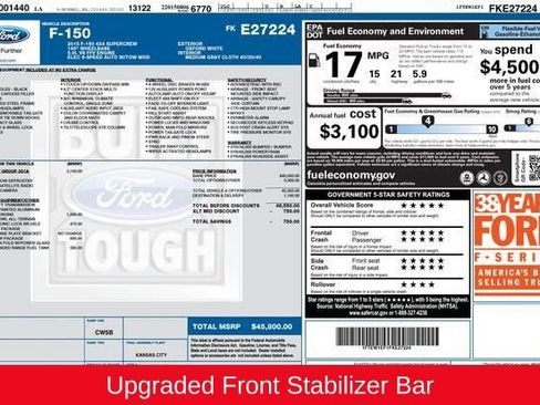 Used 2015 Ford F150 XLT w/ Equipment Group 301A Mid image 5