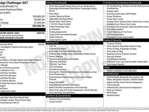 Used 2023 Dodge Challenger SXT w/ Cold Weather Group image 13