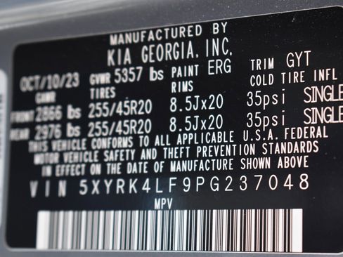 Certified 2023 Kia Sorento SX FWD image 14