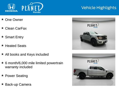 Used 2024 Ford F150 XLT w/ Equipment Group 302A MID AWD/4WD image 4