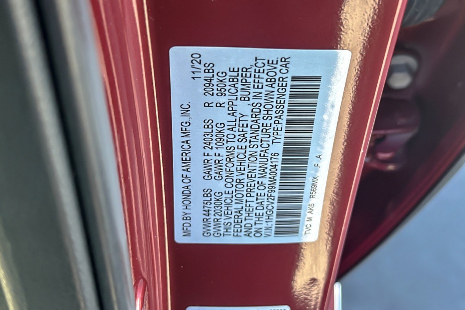 Used 2021 Honda Accord Touring image 26