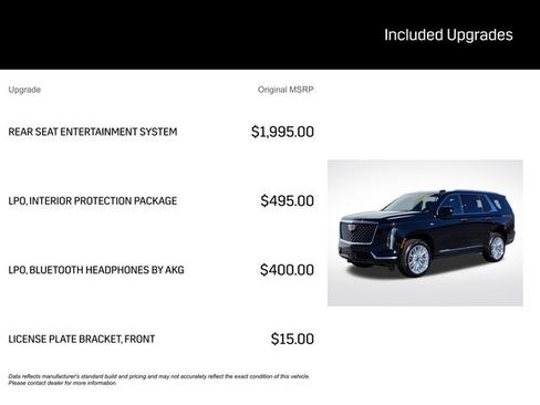 New 2026 Cadillac Escalade Luxury image 3