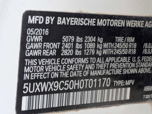 Used 2017 BMW X3 xDrive28i image 34