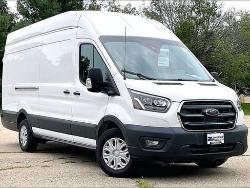 Used 2022 Ford E-Transit 148 High Roof Extended w/ Load Area Protection Package RWD image 1
