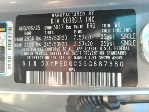 Used 2025 Kia Telluride S AWD/4WD image 57