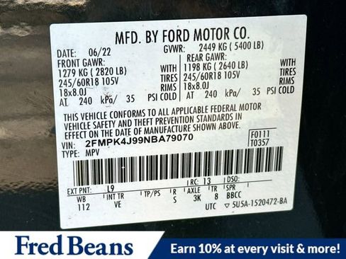 Used 2022 Ford Edge SEL w/ Convenience Package image 35