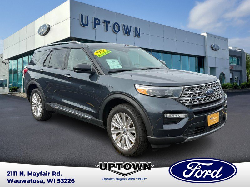 Certified 2023 Ford Explorer Limited w/ Limited Technology Package AWD/4WD image 1