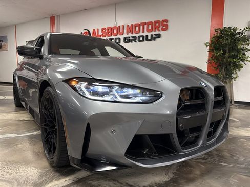 Used 2022 BMW M3 w/ M Carbon Exterior Package RWD image 2