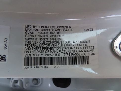 Certified 2023 Honda Accord LX image 24