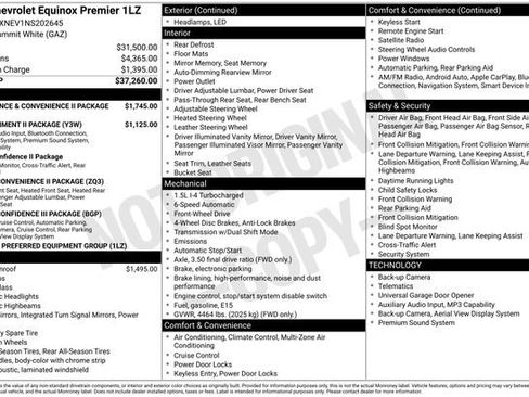 Used 2022 Chevrolet Equinox Premier FWD image 24