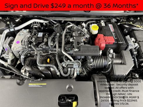 New 2025 Nissan Sentra SV w/ All-Weather Package image 28