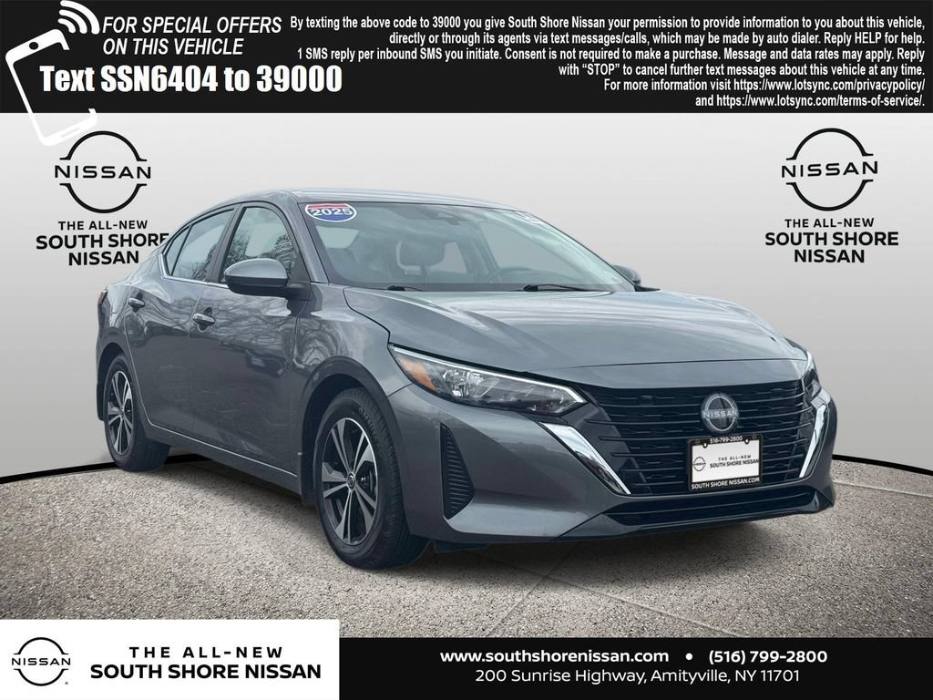 Used 2025 Nissan Sentra SV FWD image 1