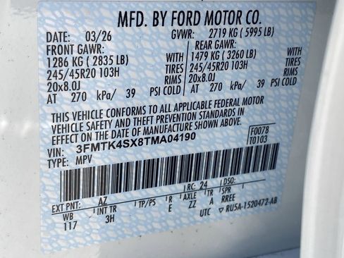 New 2026 Ford Mustang Mach-E GT AWD/4WD image 37