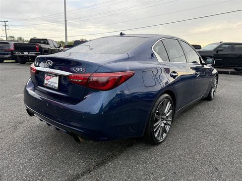 Used 2018 INFINITI Q50 Red Sport 400 image 3