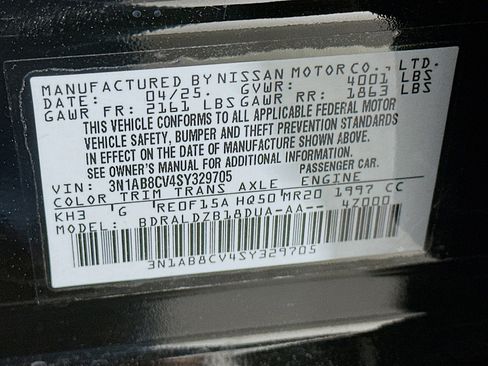 Used 2025 Nissan Sentra SV image 12