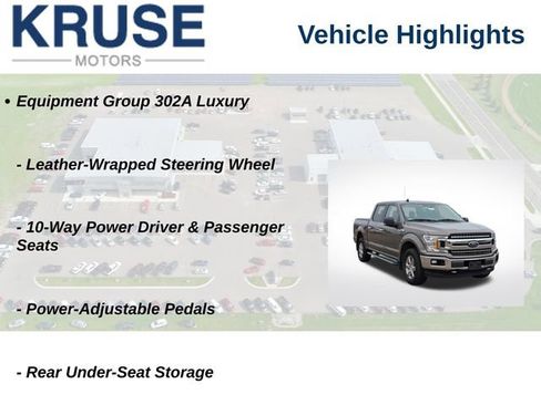 Used 2019 Ford F150 XLT w/ Equipment Group 302A Luxury AWD/4WD image 13