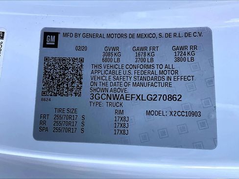 Used 2020 Chevrolet Silverado 1500 W/T w/ WT Fleet Convenience Package RWD image 31