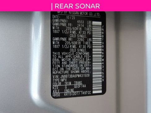 Used 2023 Nissan Rogue SV image 16