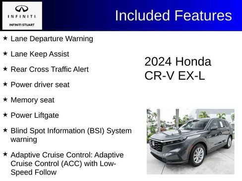Used 2024 Honda CR-V EX-L image 3