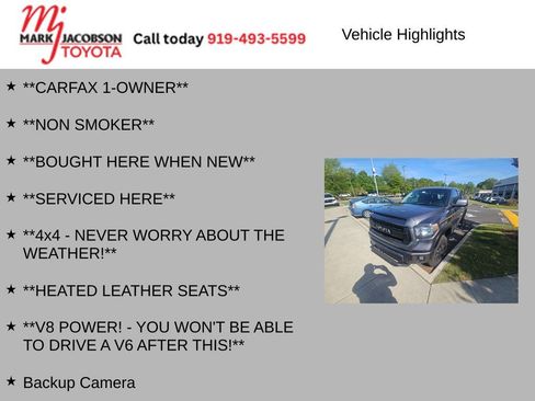 Used 2016 Toyota Tundra TRD Pro AWD/4WD image 5