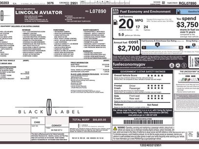Used 2024 Lincoln Aviator Black Label