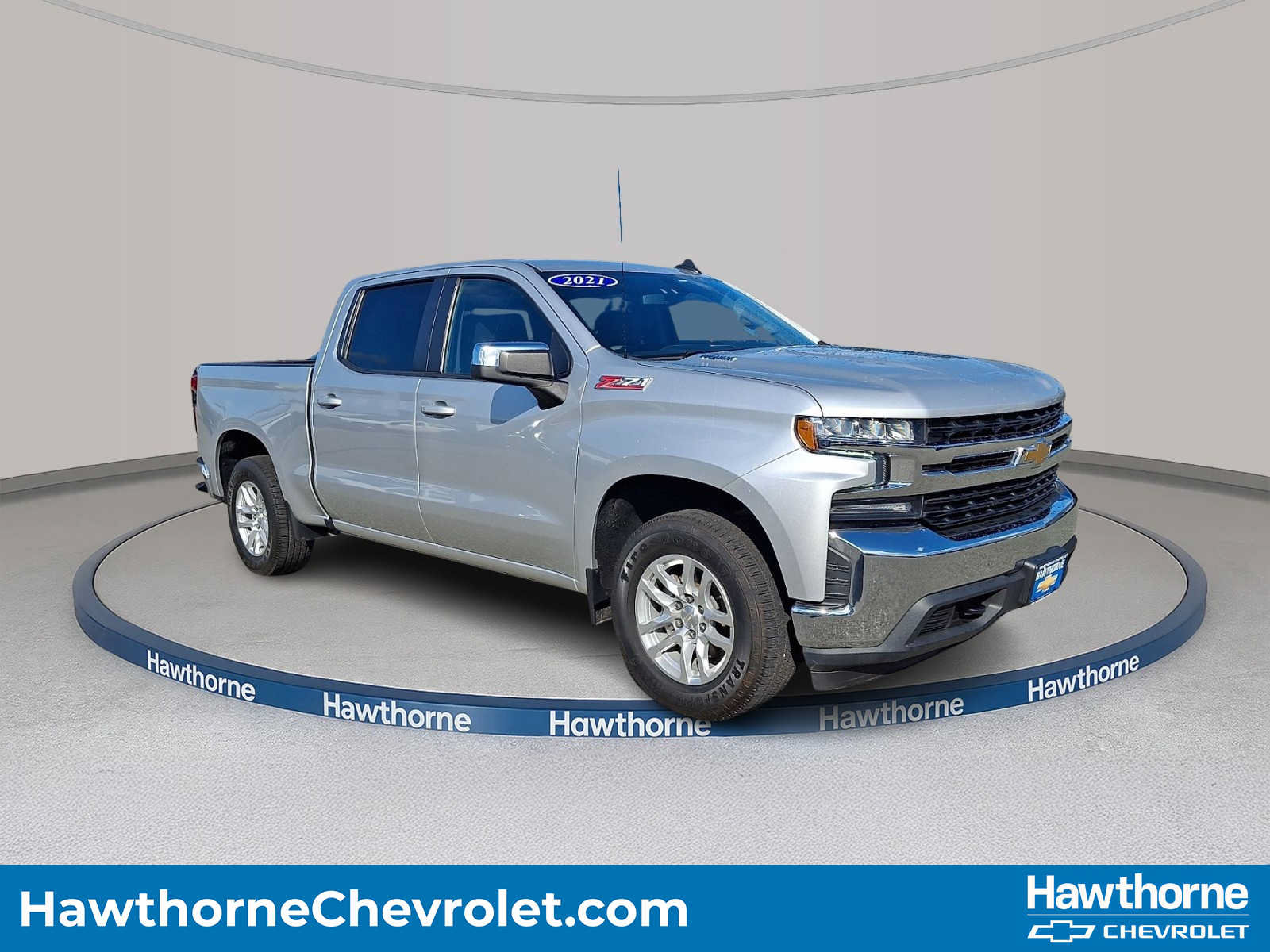 Used 2021 Chevrolet Silverado 1500 LT w/ Diesel Off-Road Package AWD/4WD image 1