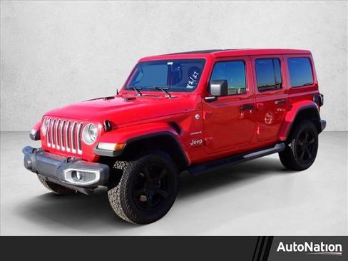 Used 2021 Jeep Wrangler Unlimited Sahara image 1