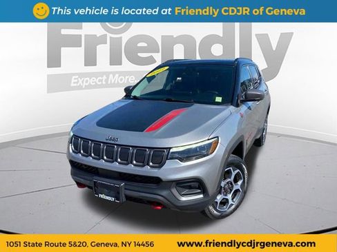 Used 2022 Jeep Compass Trailhawk w/ Trailhawk Elite Group AWD/4WD image 1