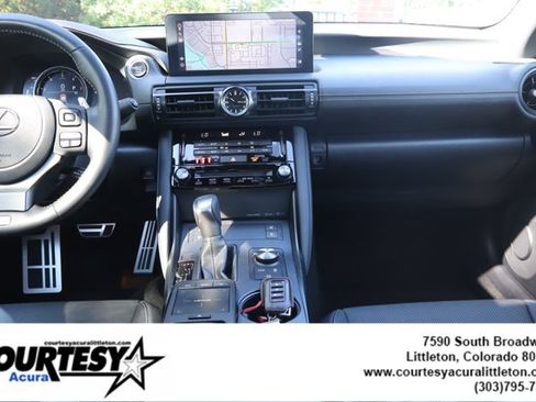 Used 2024 Lexus IS 350 F Sport w/ Navigation Package AWD/4WD image 9