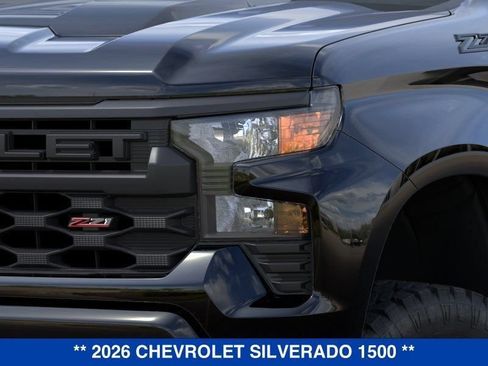 New 2026 Chevrolet Silverado 1500 Custom Trail Boss w/ Dark Appearance Package AWD/4WD image 11