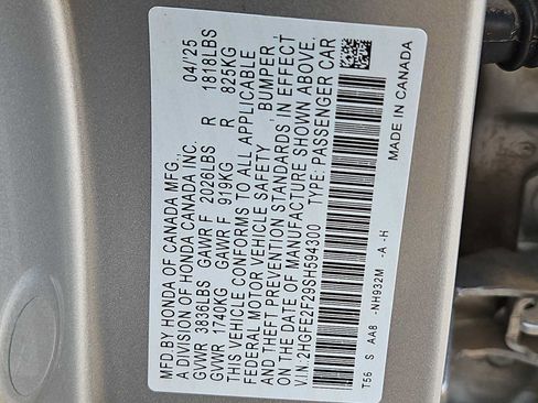 Used 2025 Honda Civic LX image 25