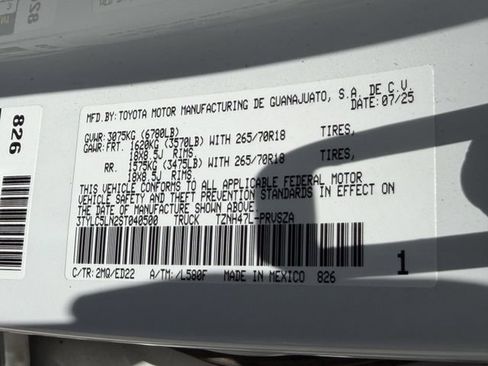 Certified 2025 Toyota Tacoma TRD Pro AWD/4WD image 30