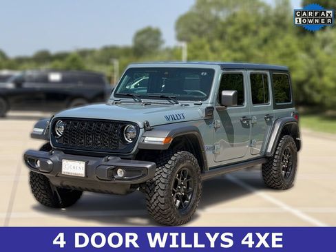 Used 2025 Jeep Wrangler Unlimited Sport S 4xe AWD/4WD image 3