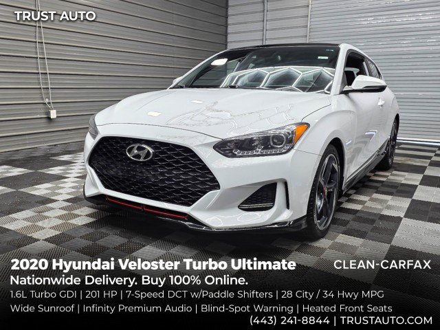 Used 2020 Hyundai Veloster Turbo FWD image 1